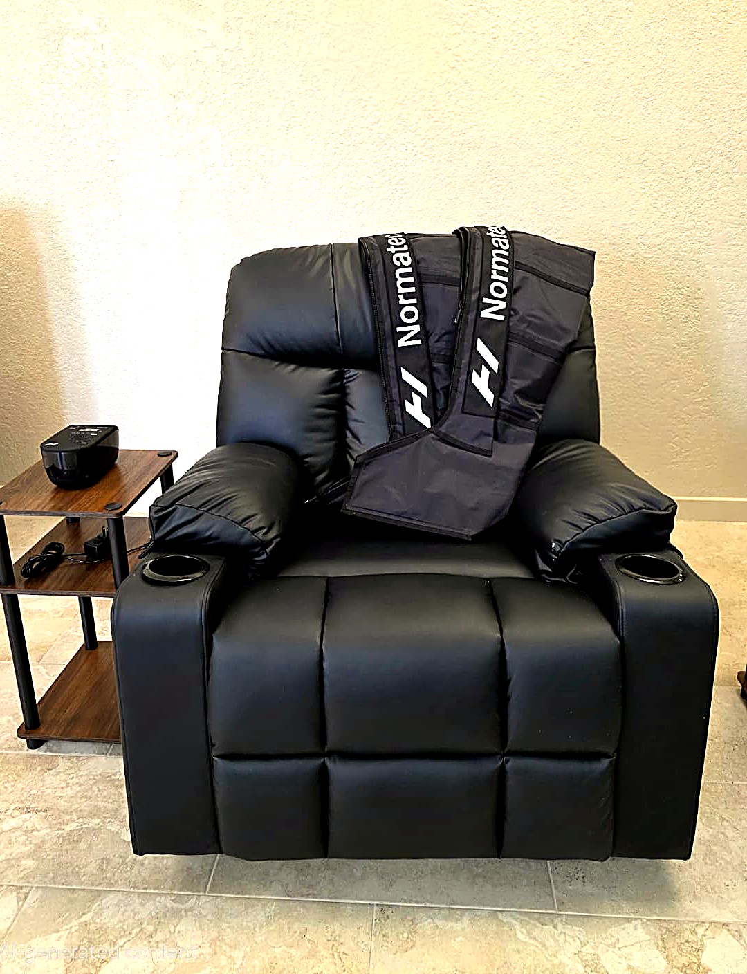 Compression therapy chair at ReLife Recovery